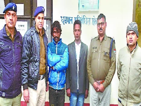 Accused of theft caught in Bageshwar